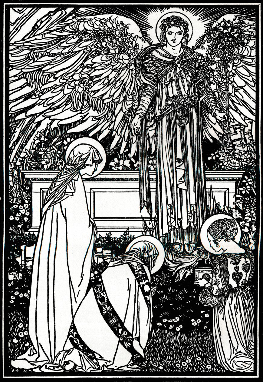 Ilustración para El Libro del Altar, 1892 de Robert Anning Bell