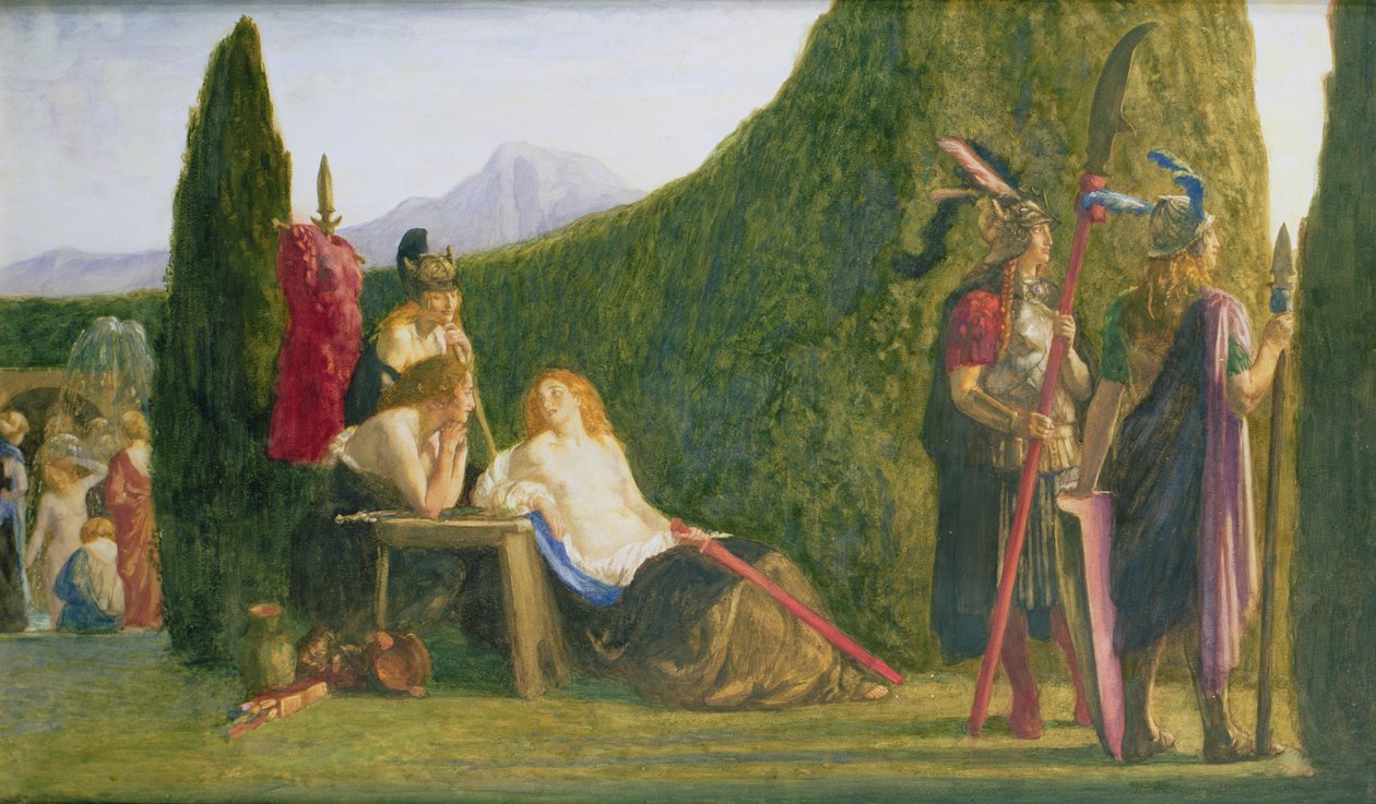 Guardia de la Reina Hipólita, 1908 de Robert Anning Bell