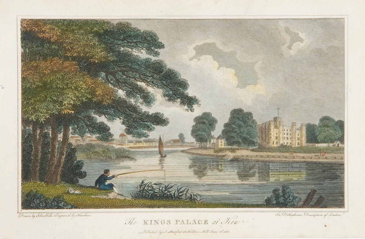 El Palacio del Rey en Kew de Robert Blemell Schnebbelie