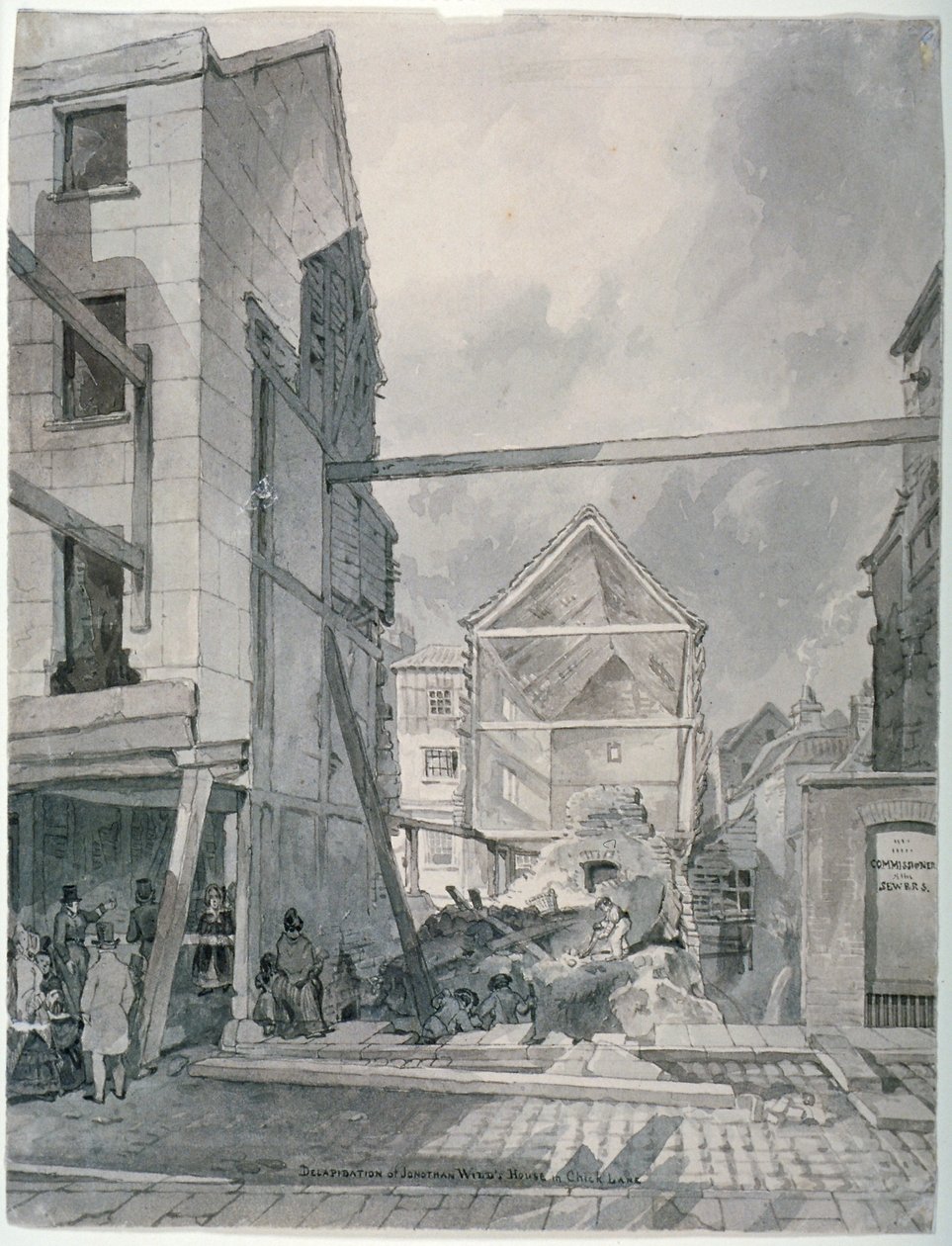 Chick Lane, Ciudad de Londres de Robert Blemmell Schnebbelie