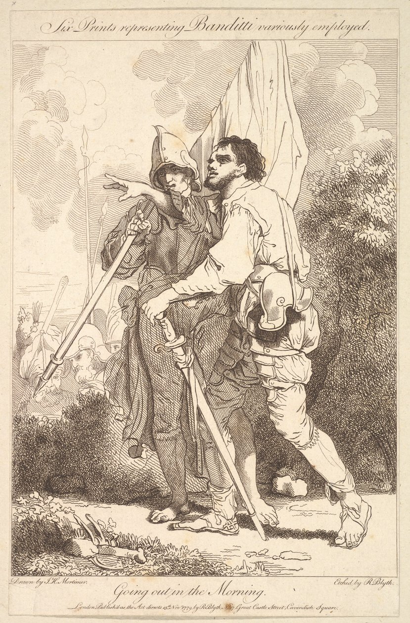 Saliendo en la Mañana, 15 de Noviembre de 1779 de Robert Blyth
