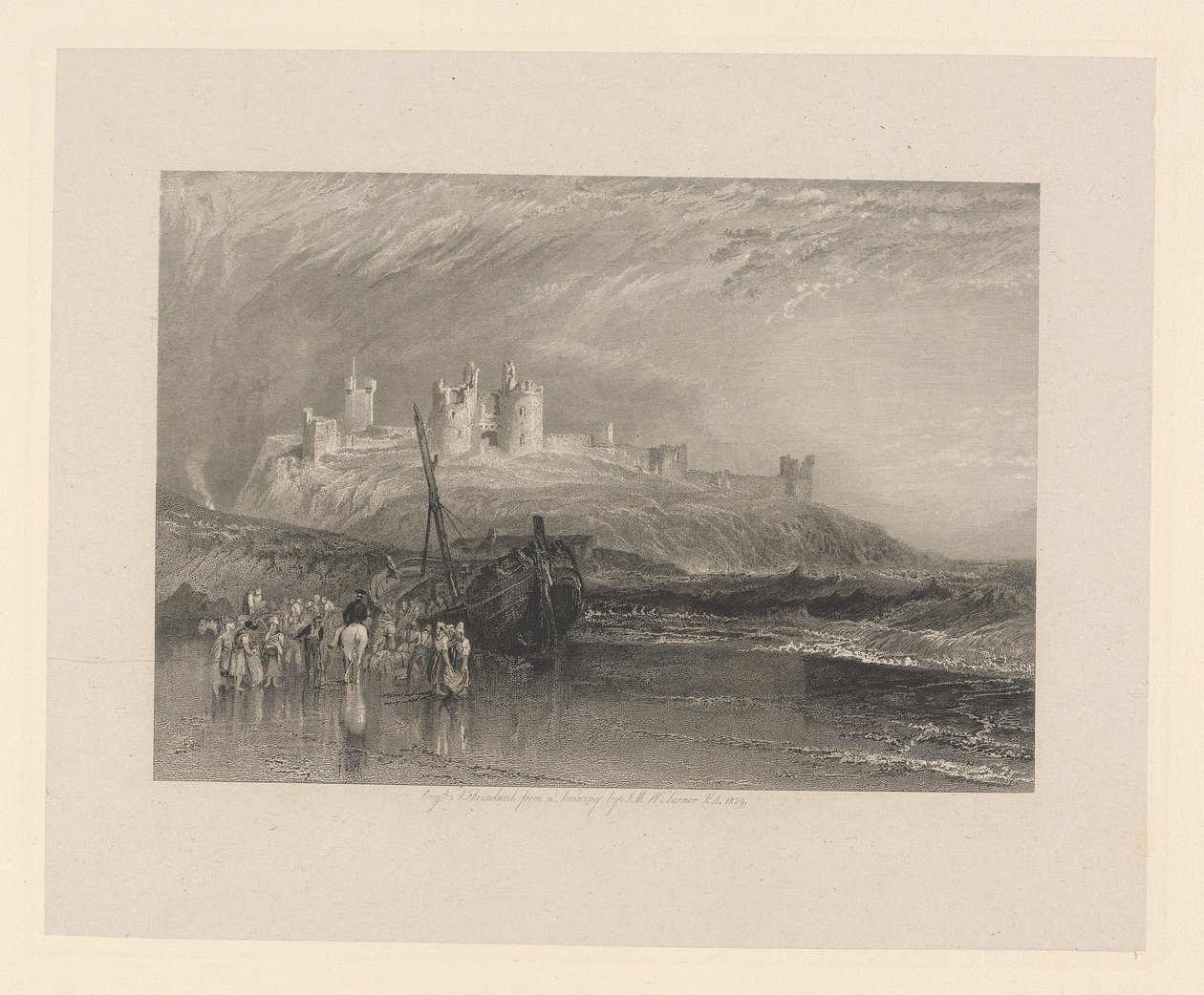 Castillo de Dunstanborough, Northumberland de Robert Brandard
