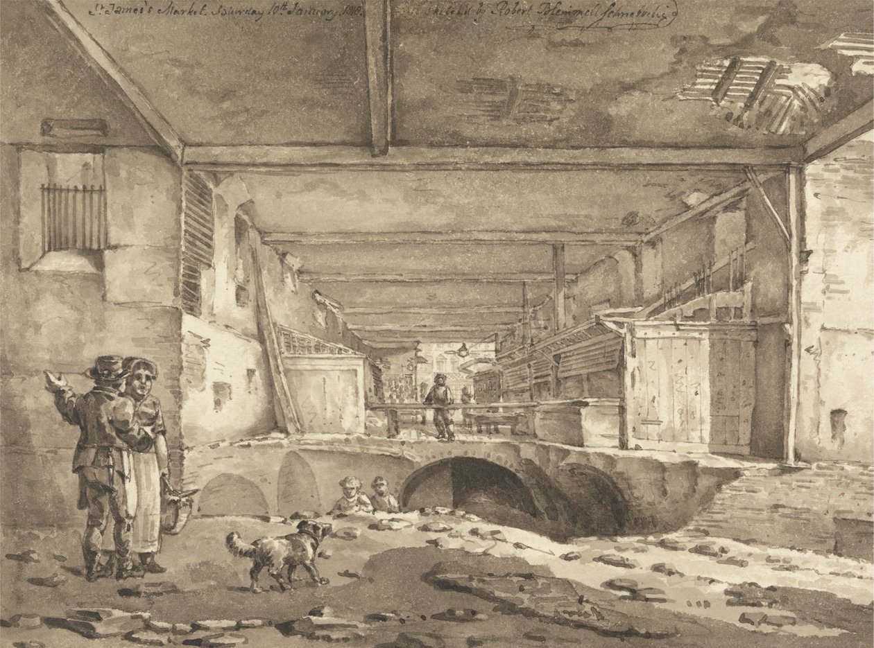 St. James Market, sábado de Robert Bremmel Schnebbelie