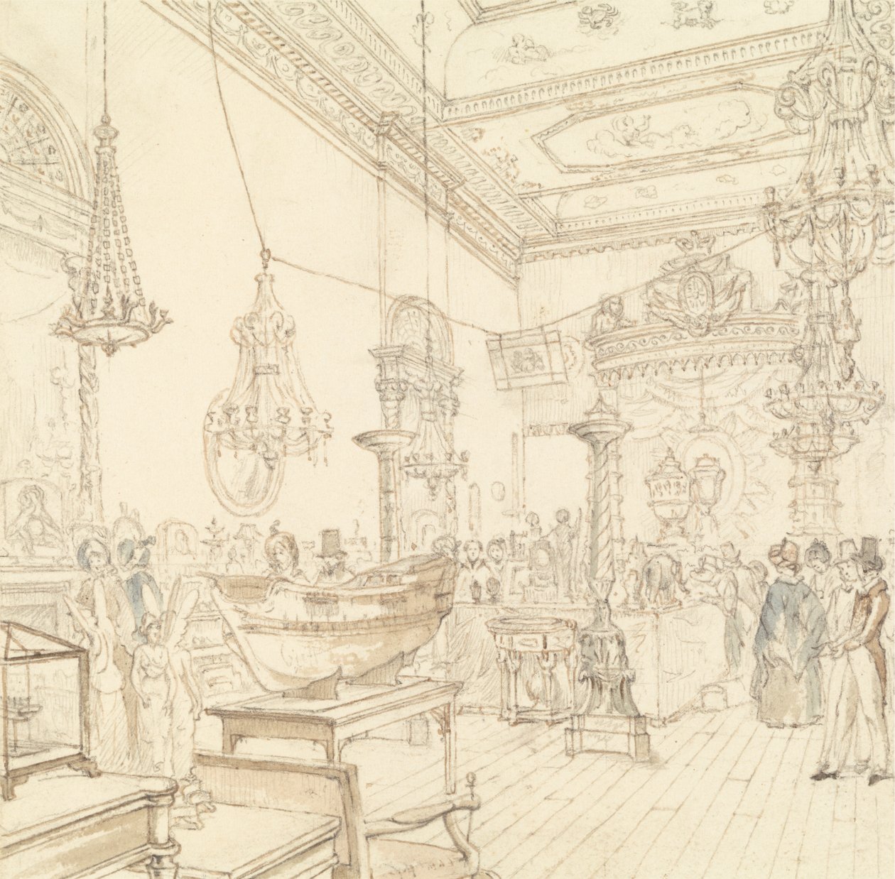 Museo Weeke, Coventry Street, Londres de Robert Bremmel Schnebbelie