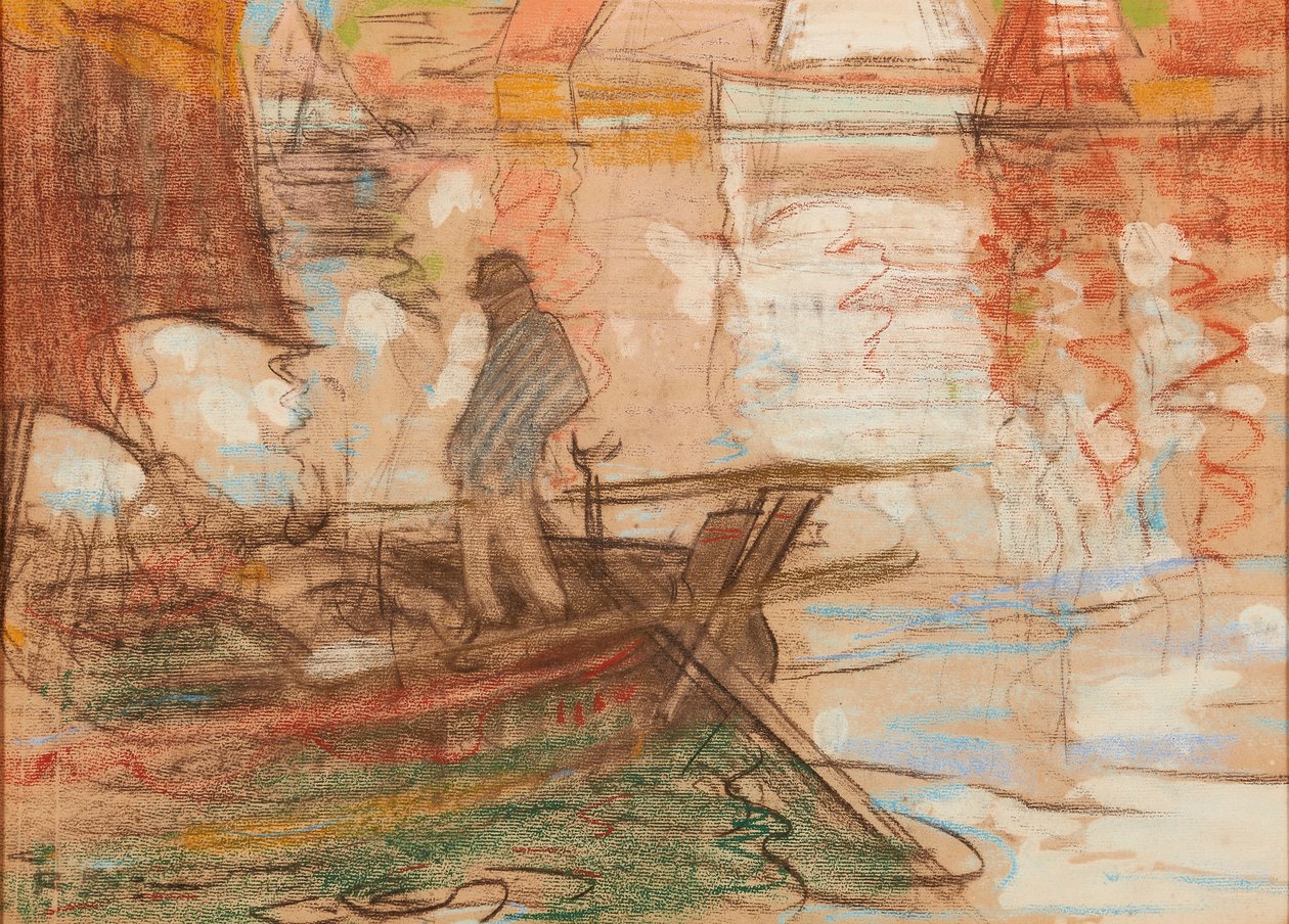 Barquero de Concarneau 1894 de Robert Brough