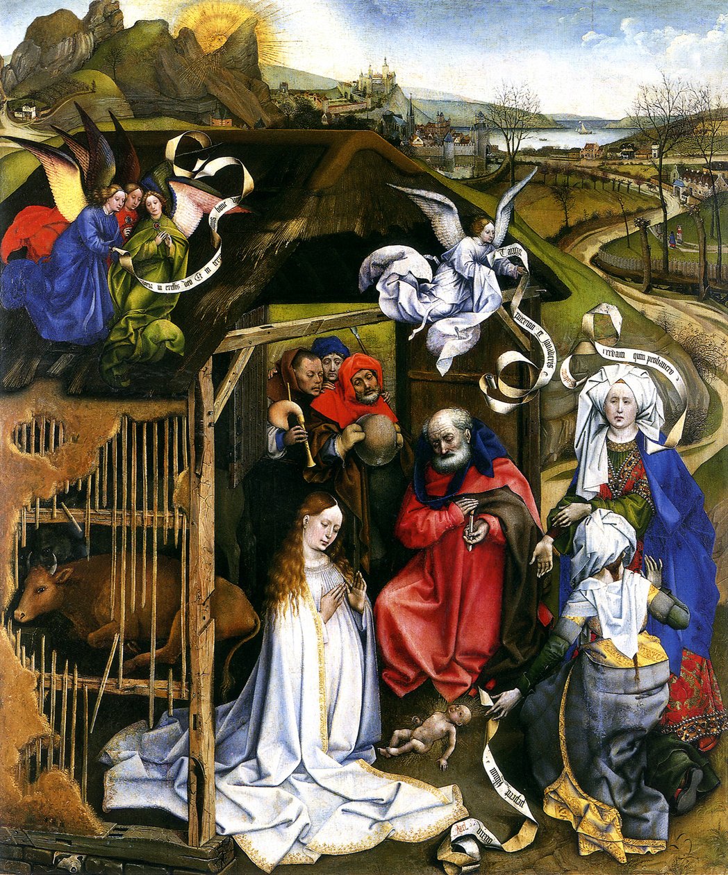 Natividad, c.1425 de Robert Campin