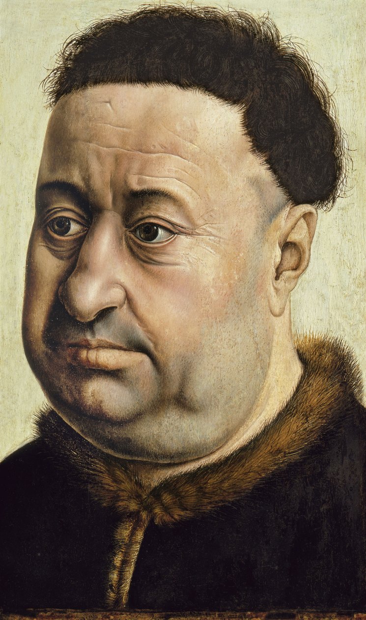 Retrato de un hombre Robert de Masmines de Robert Campin