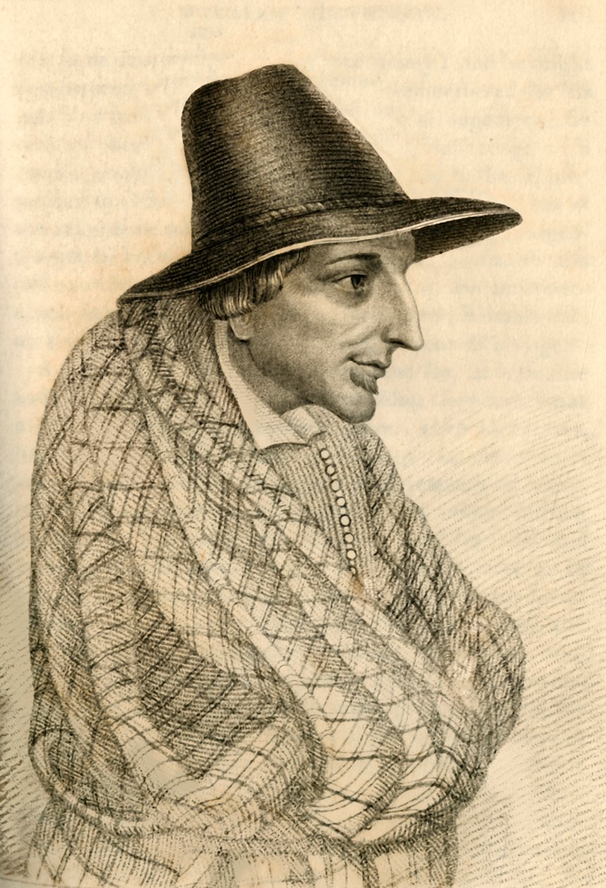 William Stevenson, un mendigo notorio que murió con £900, 1821 de Robert Cooper