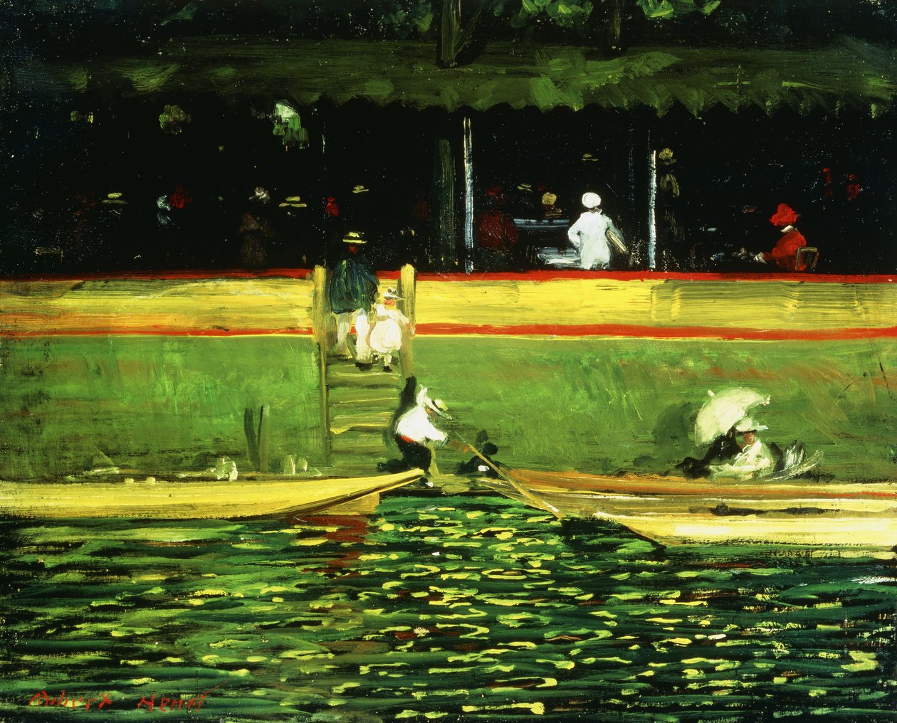 En Joinville, 1896 de Robert Cozad Henri
