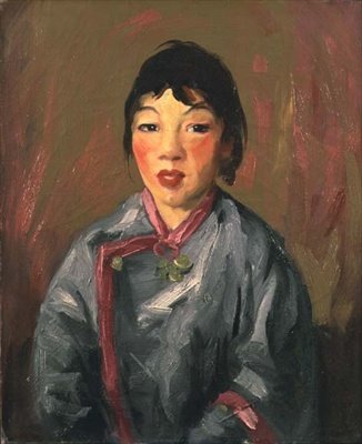 Grace, niña china de Robert Cozad Henri