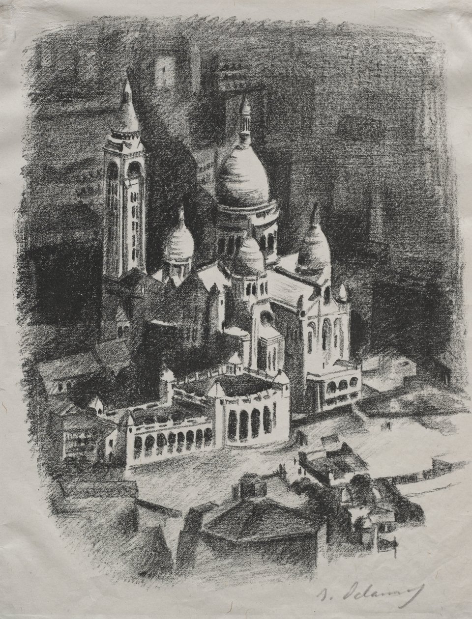 Allo París: Frontispicio del libro de Robert Delaunay