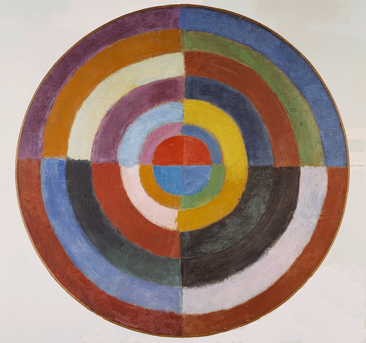 Disque Le premier disque, 1912-1913 de Robert Delaunay