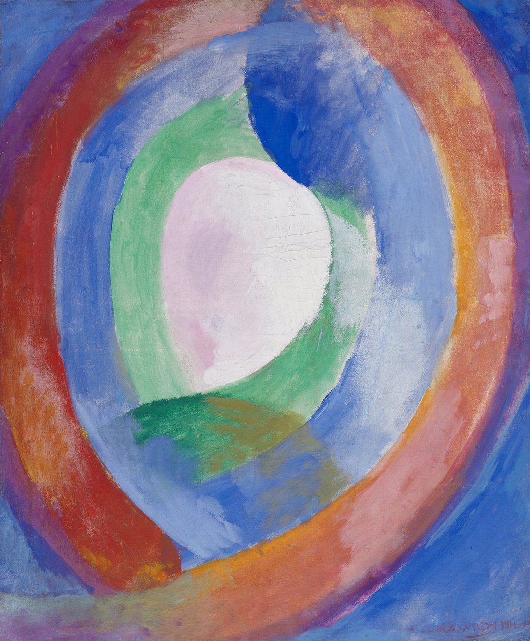 Formas circulares, luna no. 1 de Robert Delaunay