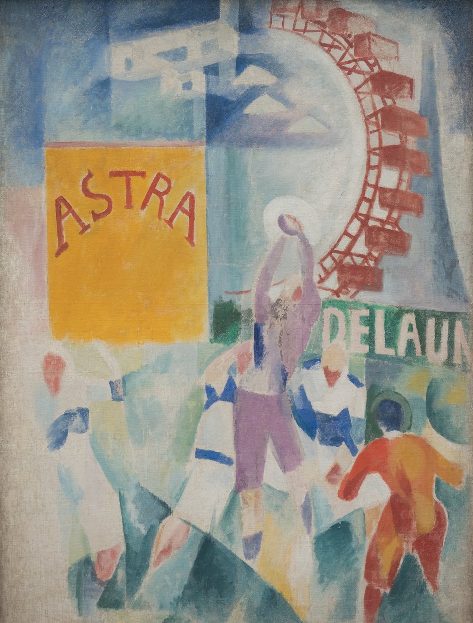 Die Mannschaft von Cardiff de Robert Delaunay