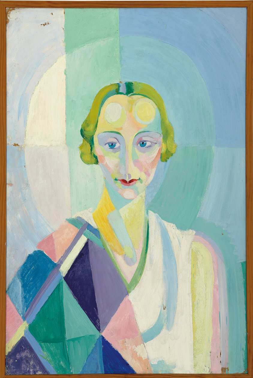 Retrato de Madame Heim de Robert Delaunay