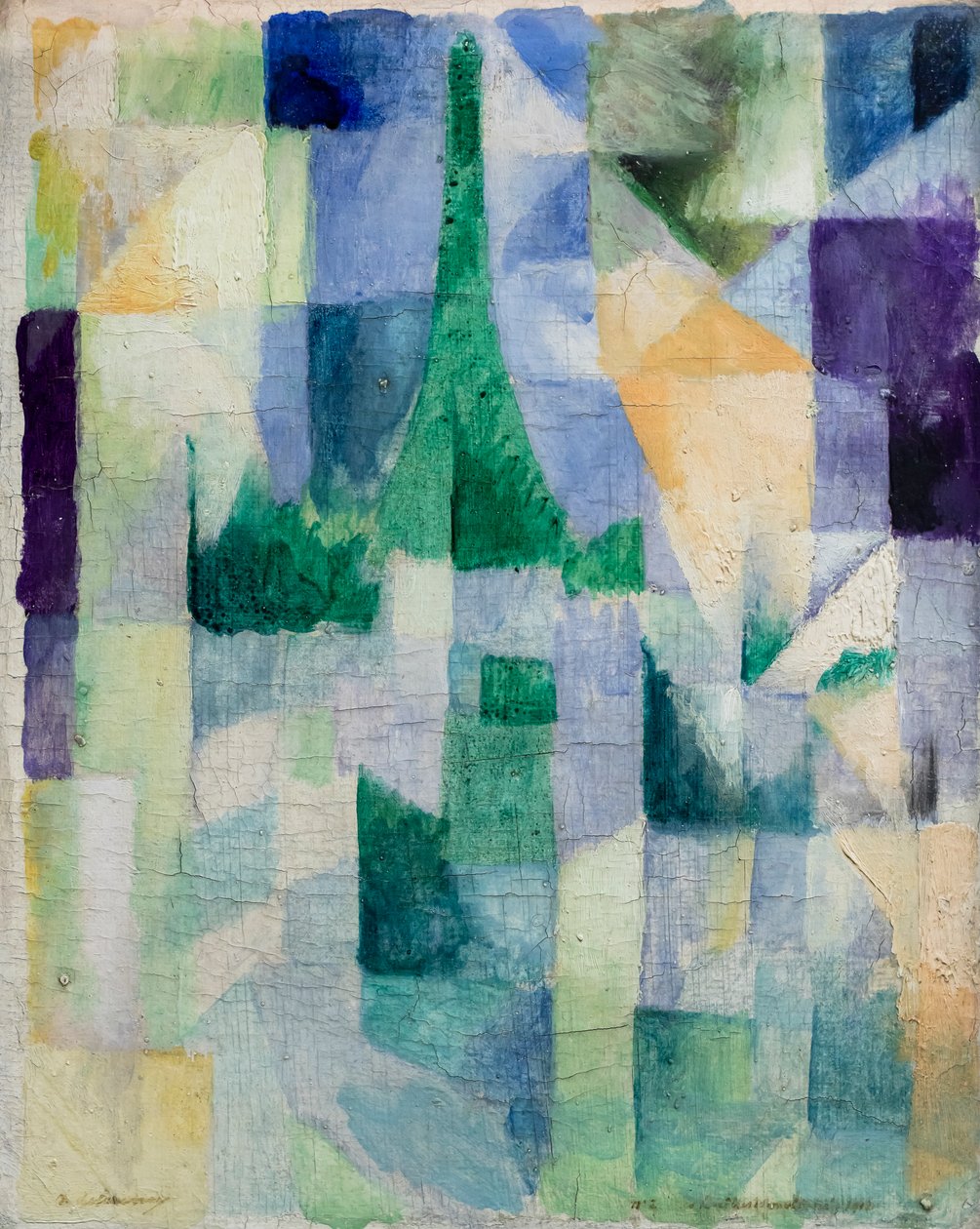 Ventanas simultáneas nº 2,1912 (Óleo sobre lienzo) de Robert Delaunay