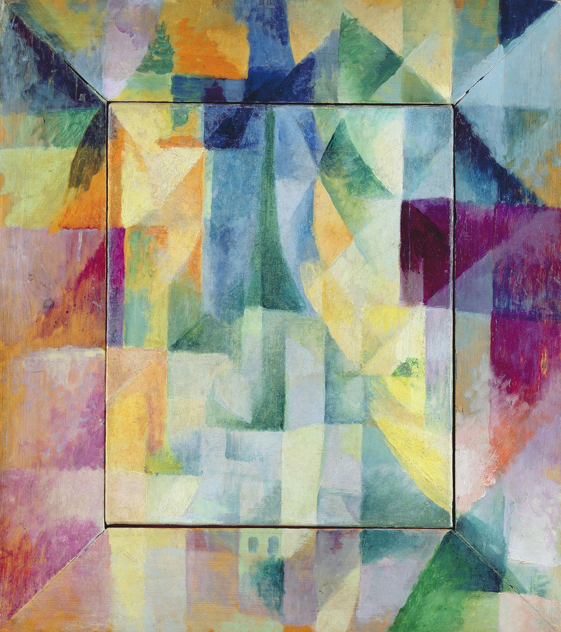 Ventanas simultáneas a la ciudad de Robert Delaunay