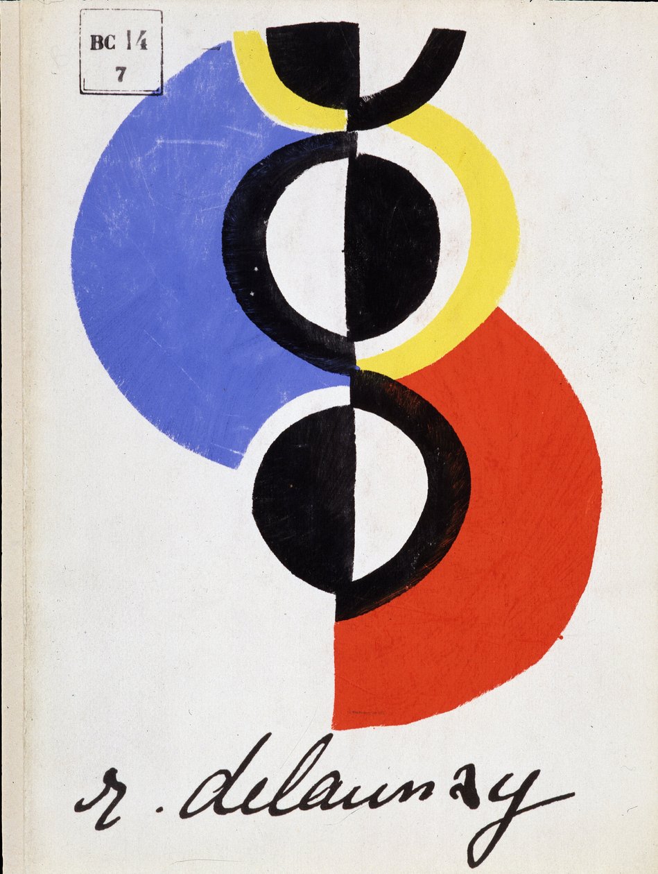 portada del catálogo de la exposición. Bale de Robert Delaunay
