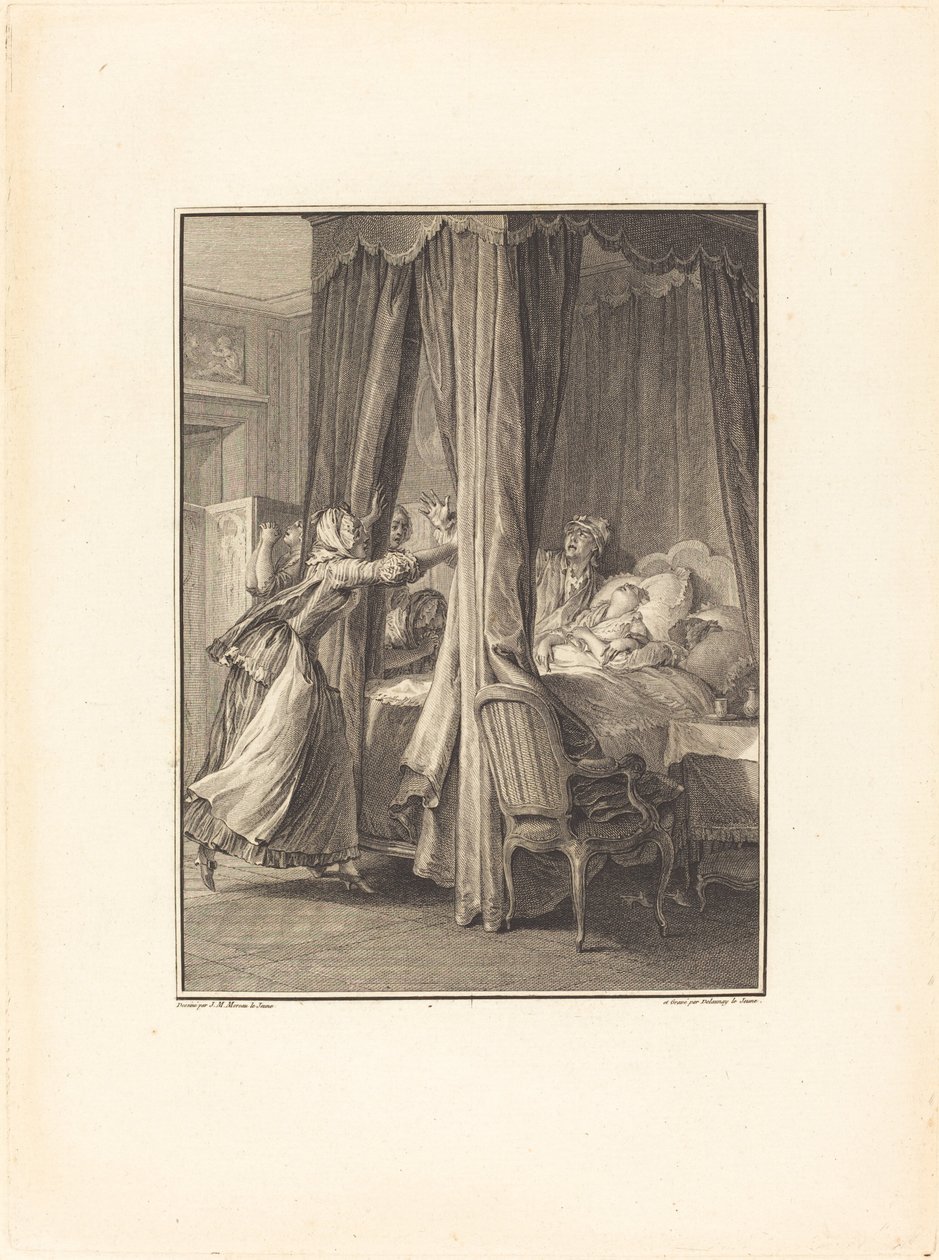 Muerte de Julie de Robert Delaunay after Jean Michel Moreau
