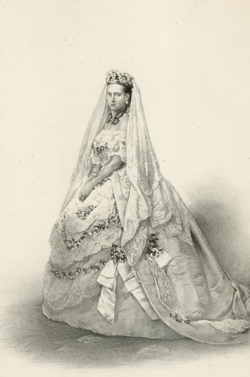 SAR Alexandra Princesa de Dinamarca (cromolito) de Robert Dudley