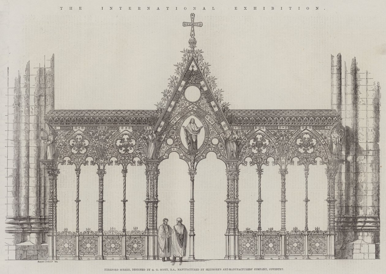 La Exposición Internacional (grabado) de Robert Dudley