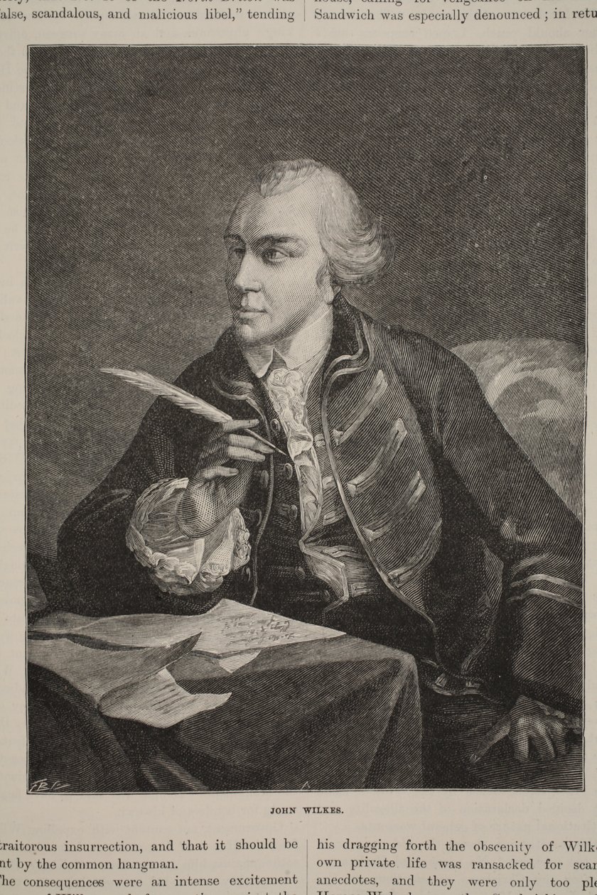 John Wilkes, ilustración de 