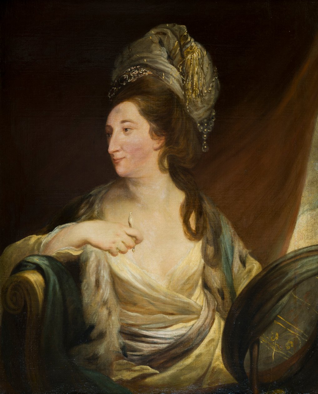 Retrato de Elizabeth Simpson, Lady Bridgeman (1735-1806), c.1750-88 (óleo sobre lienzo) de Robert Edge Pine