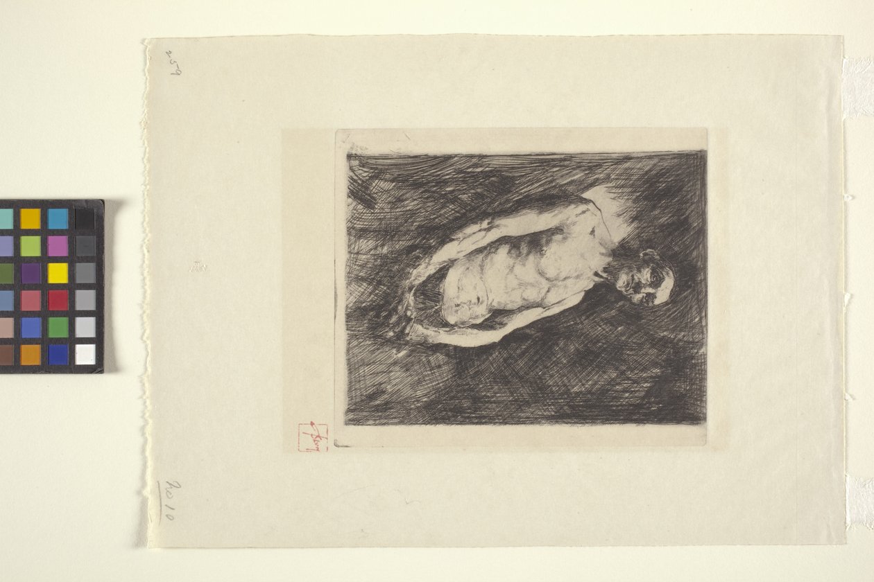 Figura de hombre (tinta) de Robert Frederick Blum
