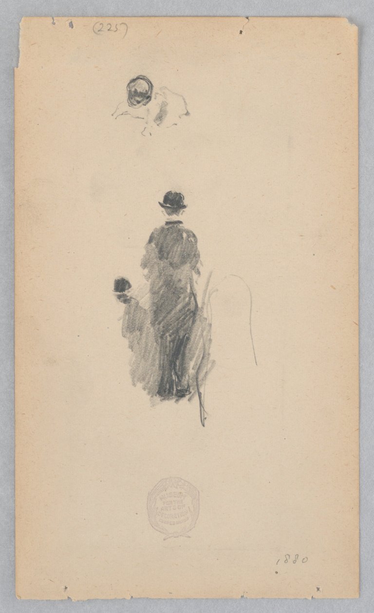 Figuras en una multitud de Robert Frederick Blum
