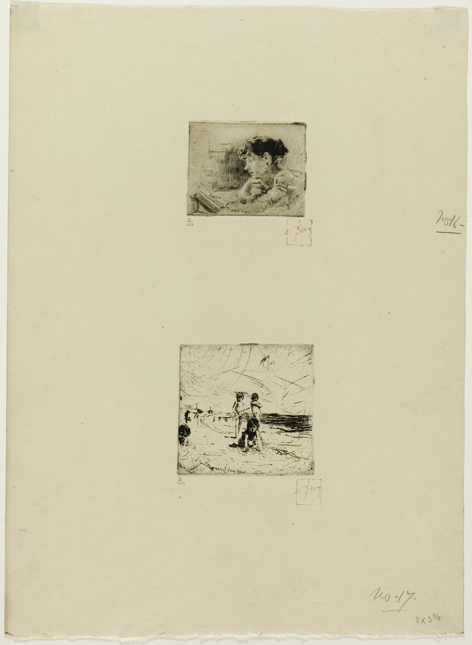 Niña Leyendo de Robert Frederick Blum