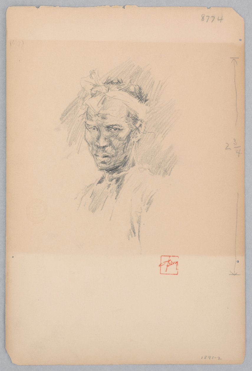 Hombre japonés de Robert Frederick Blum