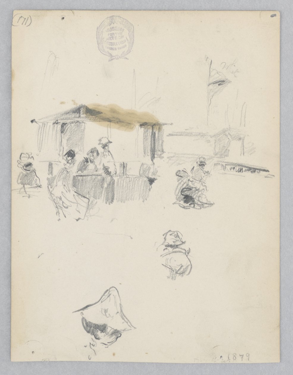 Escena de mercado de Robert Frederick Blum