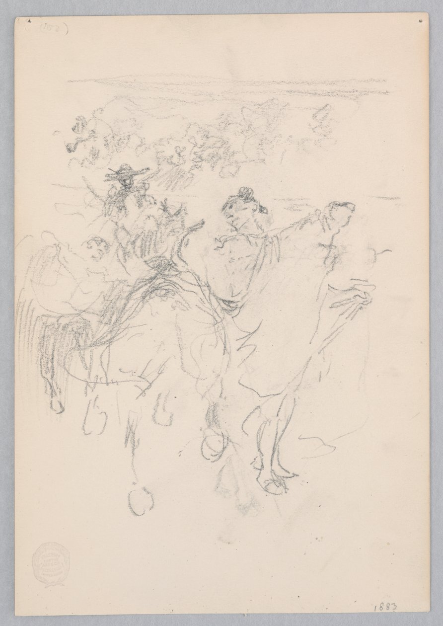 Hombres a caballo de Robert Frederick Blum