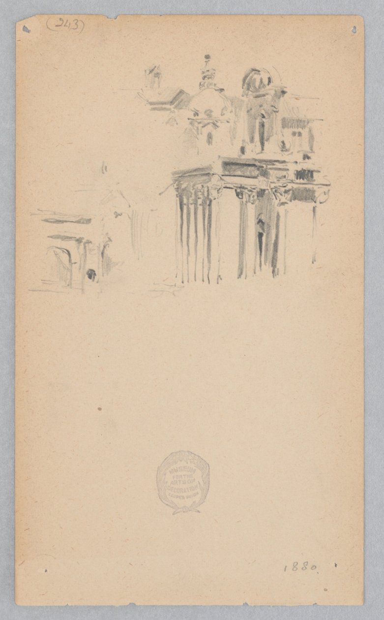 San Lorenzo en Miranda, Roma, Italia de Robert Frederick Blum