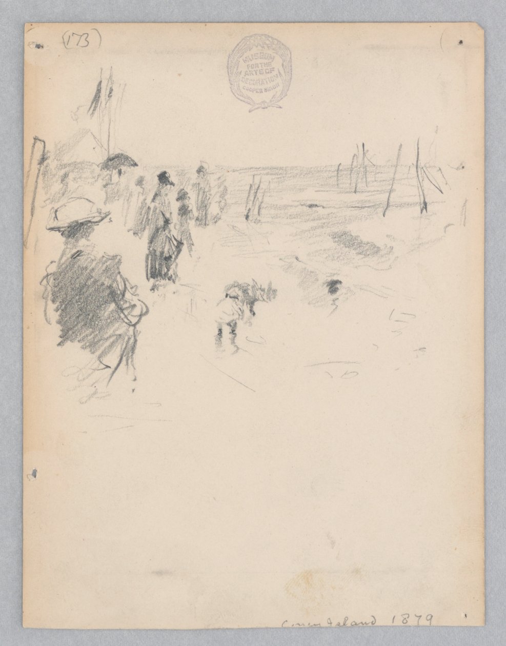 Orilla del mar de Robert Frederick Blum