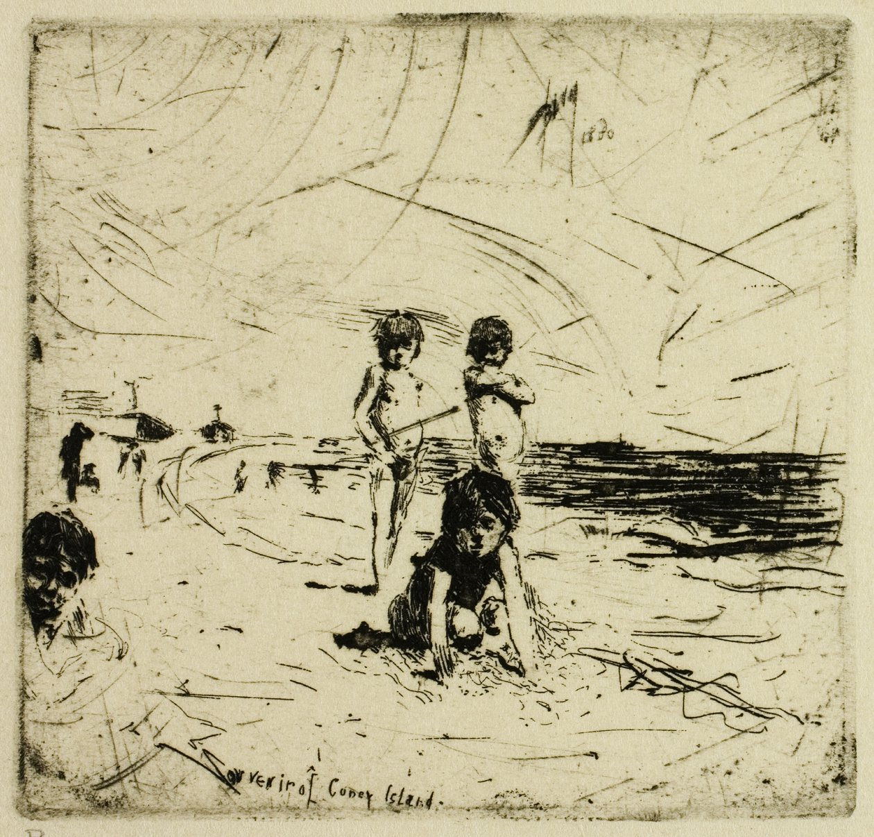 Recuerdo de Coney Island de Robert Frederick Blum