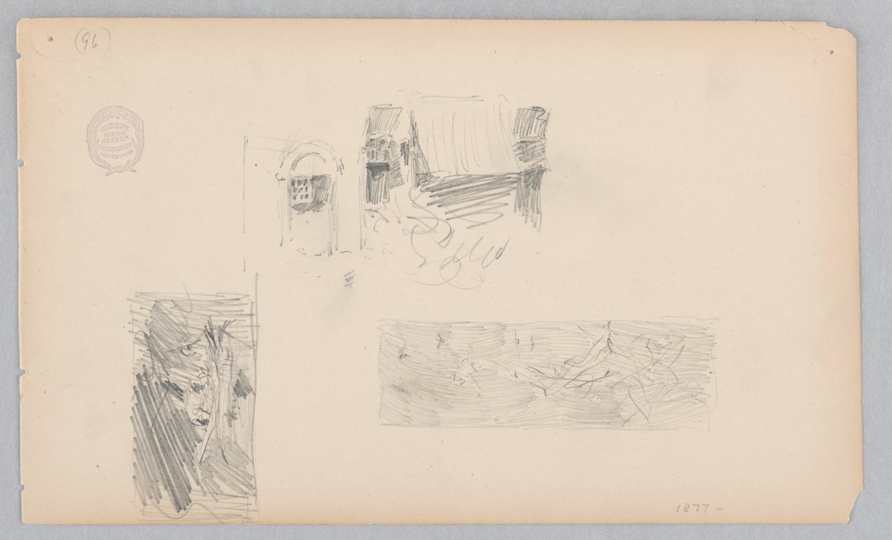 Escena de calle de Robert Frederick Blum