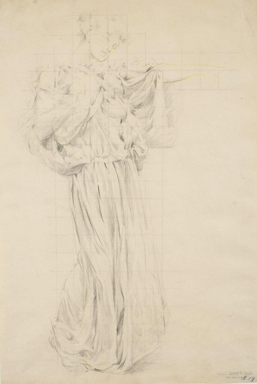 Estudio para Moods to Music, 1893-95 de Robert Frederick Blum