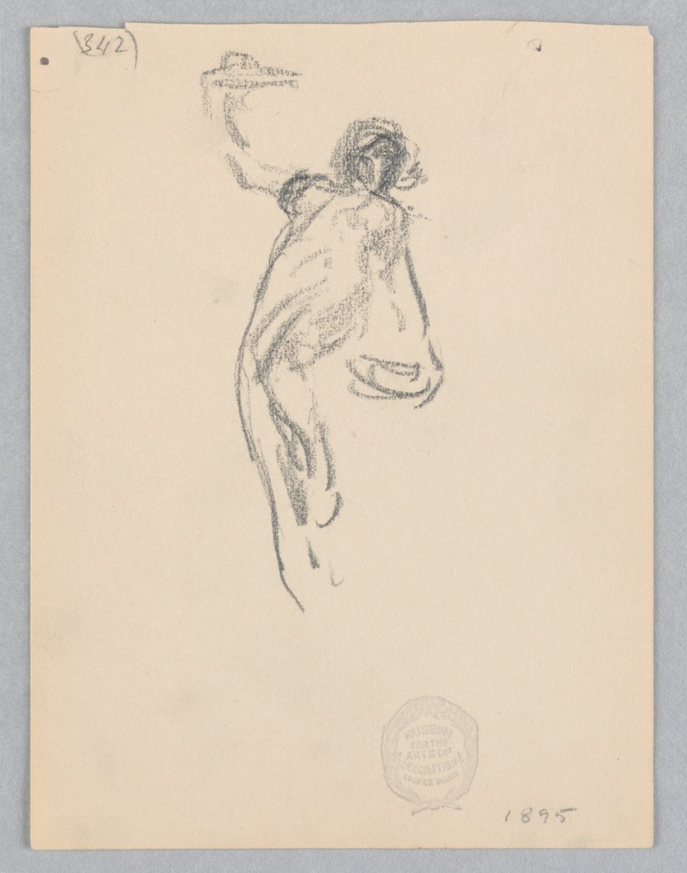Estudio para una mujer bailando, "Estados de ánimo para la música", Mendelssohn Glee Club, Nueva York, NY de Robert Frederick Blum