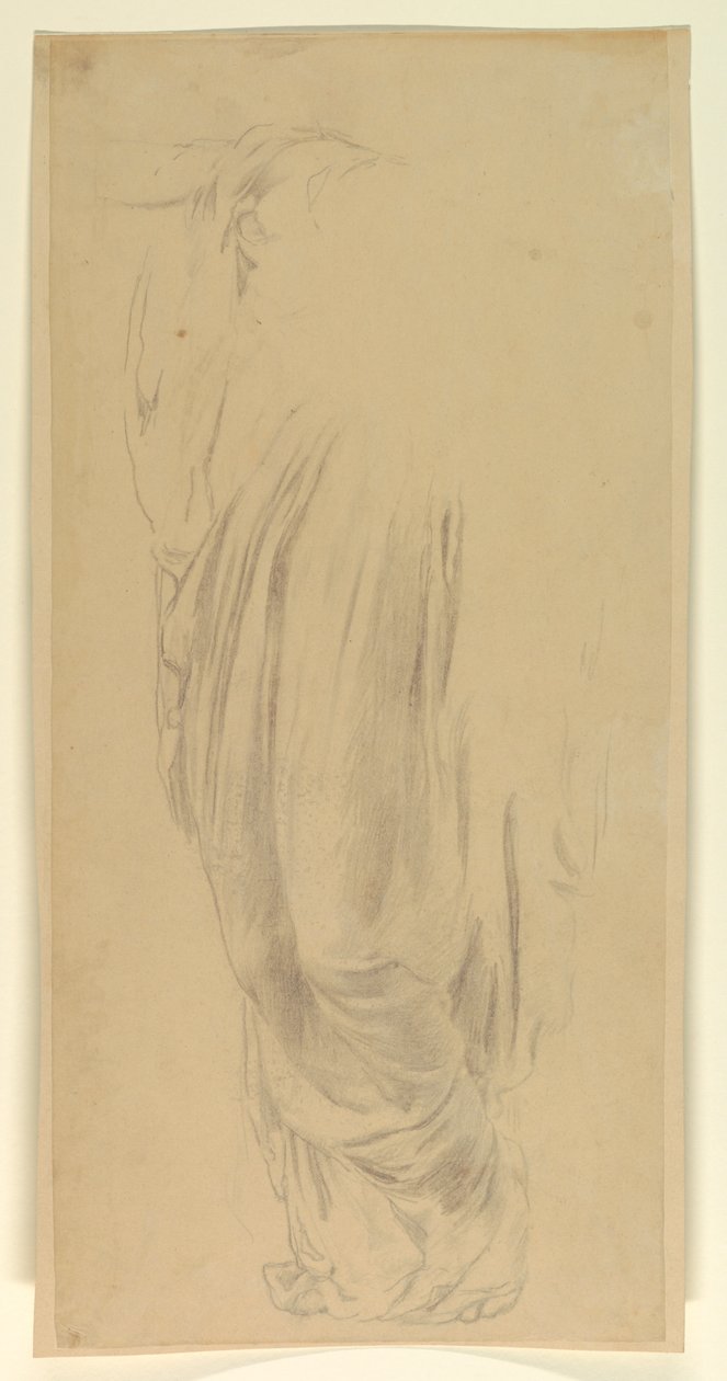 Estudio para una mujer, "Festival de la Vendimia," Mendelssohn Glee Club, Nueva York, NY de Robert Frederick Blum