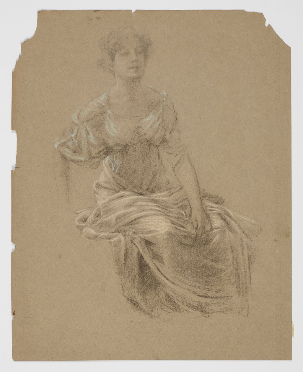 Estudio para Mujer, “Festival de la Vendimia,” Mendelssohn Glee Club, Nueva York, NY de Robert Frederick Blum