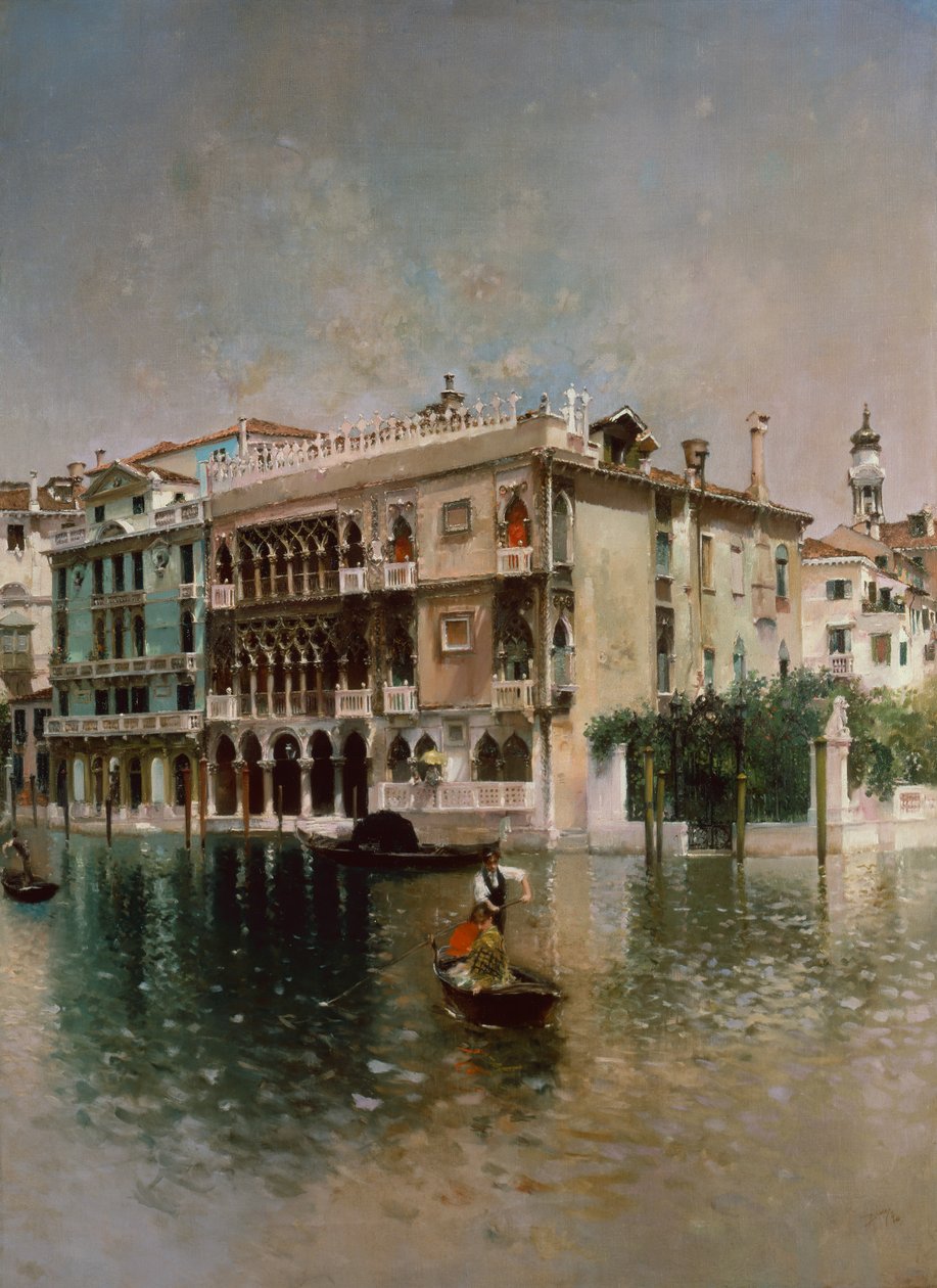 El Gran Canal, Venecia de Robert Frederick Blum