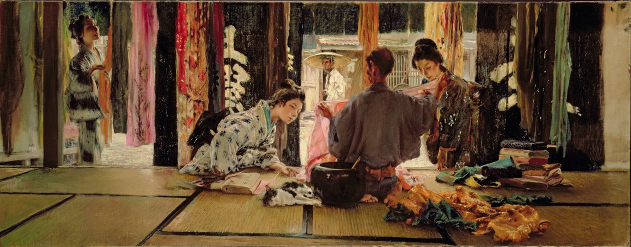 El comerciante de seda, 1890-93 de Robert Frederick Blum