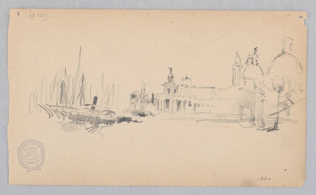 Vista de Venecia, Italia de Robert Frederick Blum