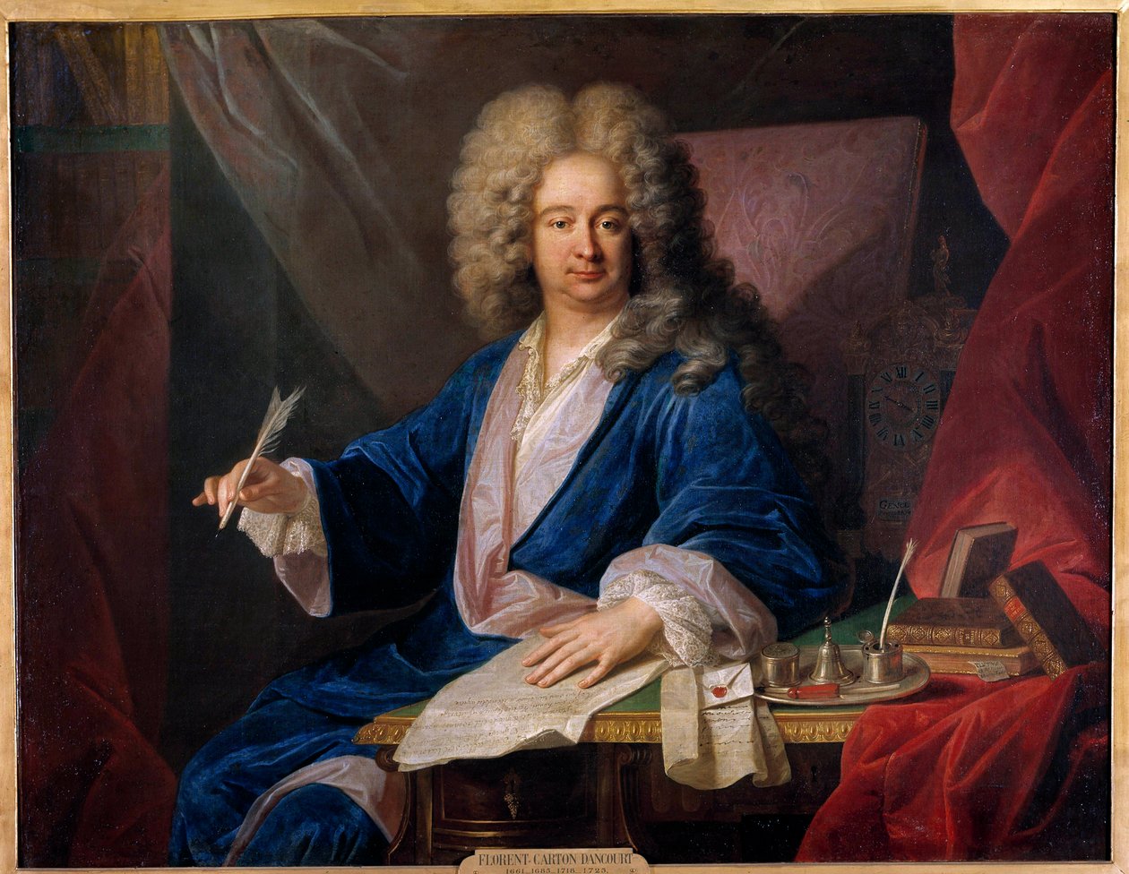 Retrato del comediante y dramaturgo Florent Carton Sieur d