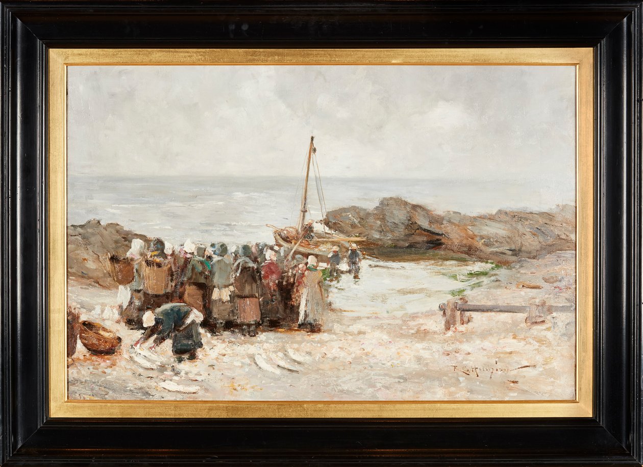 El regreso de los pescadores de Robert Gemmell Hutchison