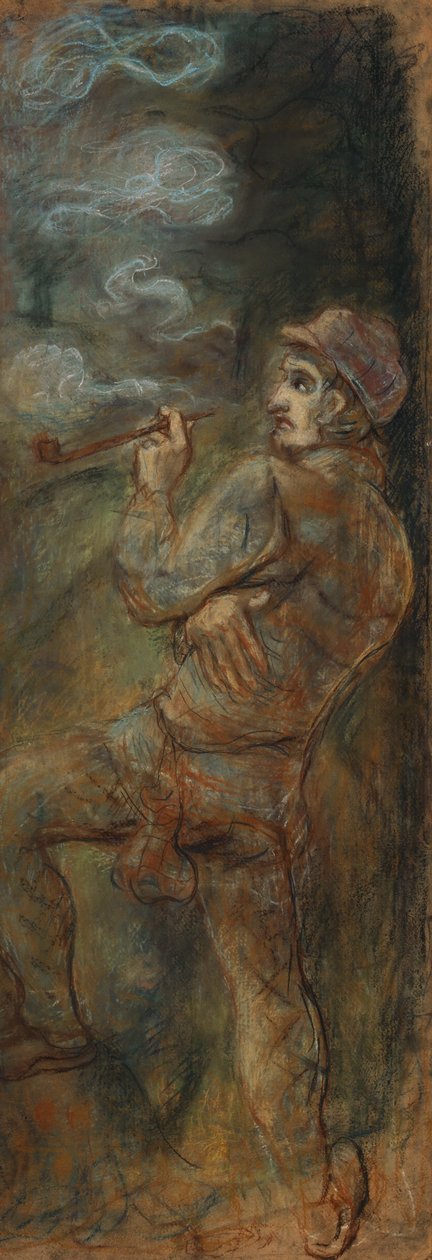 Fumador, 1917 de Robert Genin