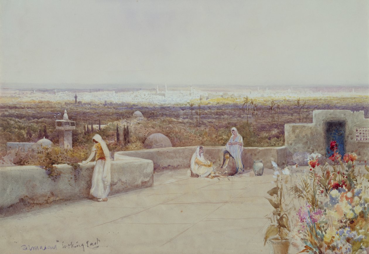 Damasco mirando al este de Robert George Talbot Kelly