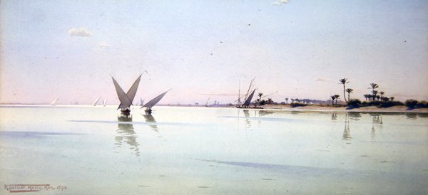Luz del día en el Nilo de Robert George Talbot Kelly