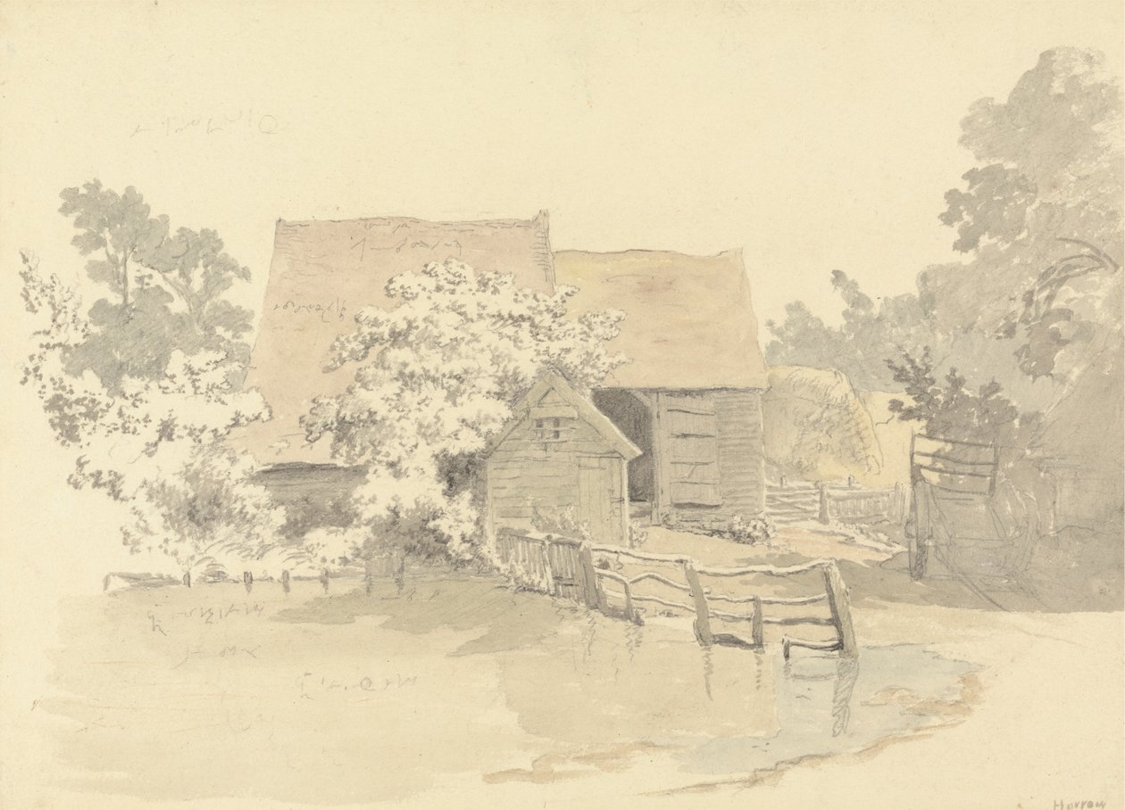 Una granja en Harrow de Robert Hills
